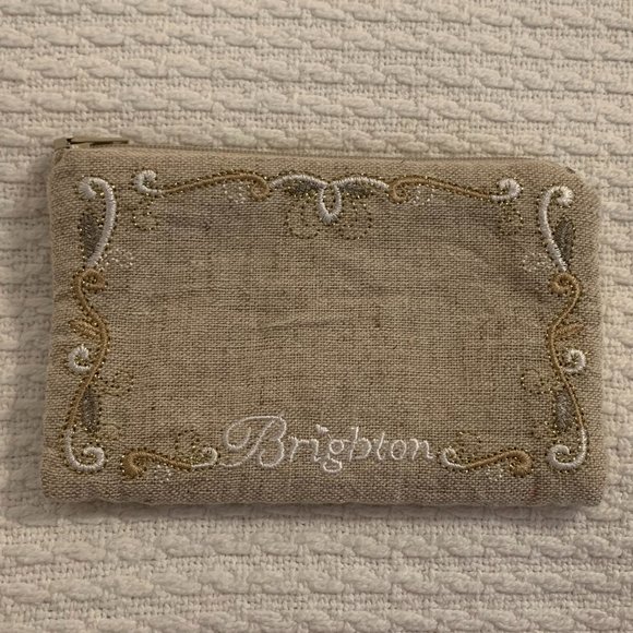 Brighton Handbags - Brighton Woven Zippered Jewelry Pouch